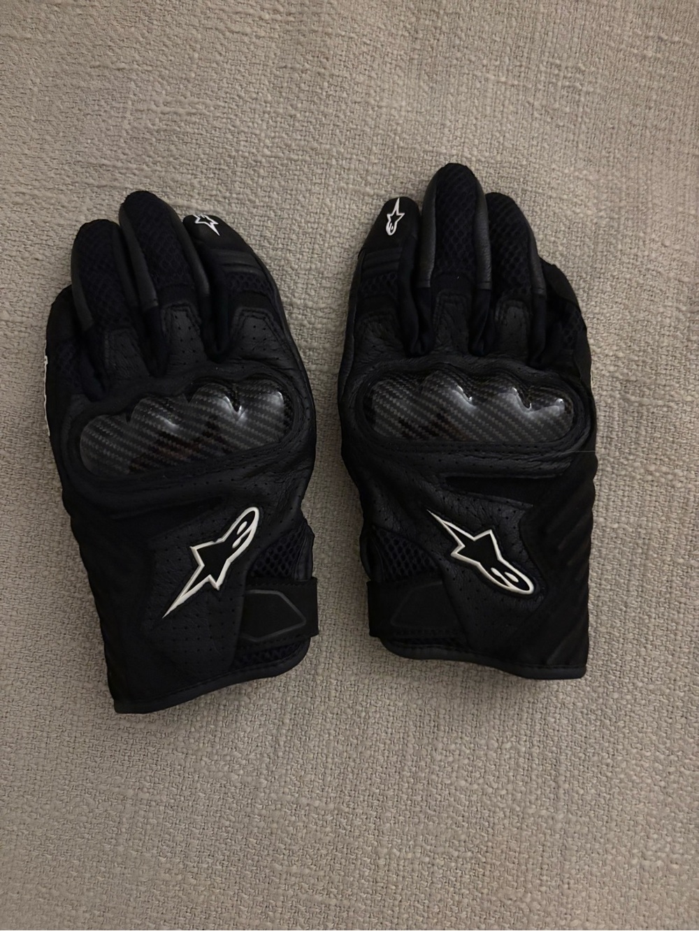 NWOT Alpinestars Black Women's Stella SMX-1 Air V2 Riding Gloves